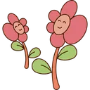 Free Flowers Plant Cartoon Icon