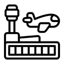 Free Flugzeugbesatzung  Symbol