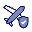 Free Flugversicherung  Symbol