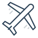 Free Flugzeug Flug Urlaub Symbol