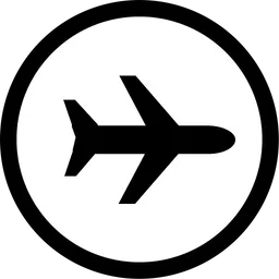 Free Flugzeug Flughafen  Symbol