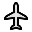 Free Flugzeug-Modus  Symbol