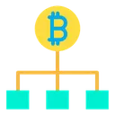 Free Bitcoin Flow Flussdiagramm Geschaftsfluss Symbol