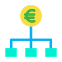 Free Diagramma Di Flusso Euro Grafico Dei Soldi Icon