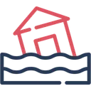 Free Hochwasser Uberschwemmung Naturkatastrophe Symbol