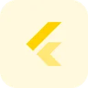 Free Flutter Technology Logo Social Media Logo Icon