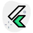 Free Flutter  Icon