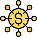 Free Fluxo De Dinheiro Crowdfunding Financiamento Ícone