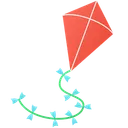 Free Flying Kite  Icon