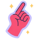 Free Foam hand  Icon