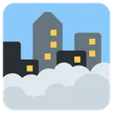 Free Foggy Weather Cityscape Icon