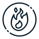 Free Fogo Chama Queimar Icon