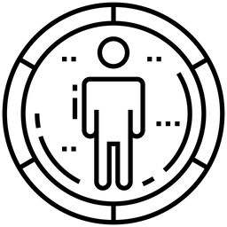 Free Fokusperson  Symbol