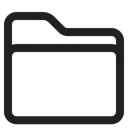 Free Folder High Contrast Icon