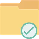 Free Folder Tick Data Storage Icon