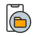 Free Folder File Smartphone Icon