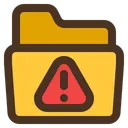 Free Folder Warning Storage Icon