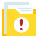 Free Folder Alert  Icon