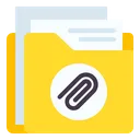 Free Folder Attachment  Icon