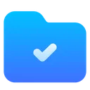 Free Folder check  Icon