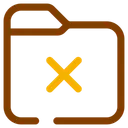 Free Folder Delete  Icon
