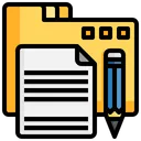 Free Folder Document File Folder Icon