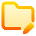 Free Folder edit  Icon