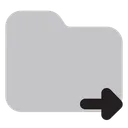 Free Folder export  Icon