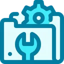 Free Folder Maintenance Tech Service Icon