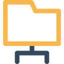 Free Folder Networking Folder Information System Icon