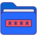 Free Folder Password Folder Folder Lock Icon