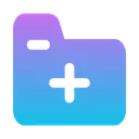 Free Folder Plus Add Folder Icon