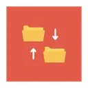 Free Folder Sharing Communication Icon