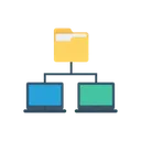 Free File Sharing Folder Network Icon