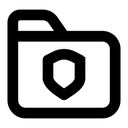 Free Folder Shield Folder Shield Icon