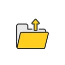 Free Folder Upload  Icon