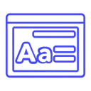 Free Font Letter Alphabet Icon