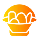 Free Food Basket  Icon