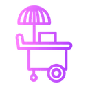 Free Food Cart  Icon