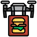 Free Food Delivery Burger Delivery Burger Icon