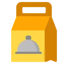 Free Food Delivery Bag  Icon