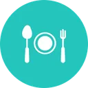 Free Food Kitchen Plate Icon