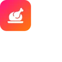 Free Food Kitchen Nonveg Icon
