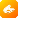 Free Food Vegetables Nonveg Icon