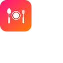 Free Food Kitchen Plate Icon