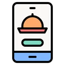 Free Order Food Technology Icon