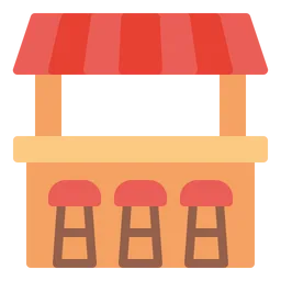 Free Food Stall  Icon
