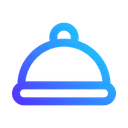 Free Food Tray Food Plate Icon