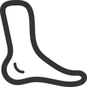 Free Foot  Icon