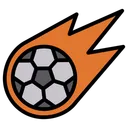 Free Artboard Football Strike Football Icon